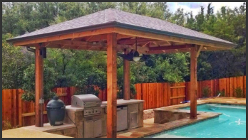 Outdoor Kitchen Installation in Bertram TX